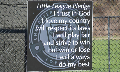 ESLL Little League Pledge